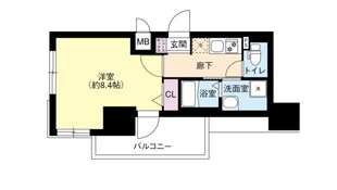 DIMUS新大阪の物件間取画像